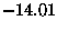 $-14.01$