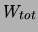 $W_{tot}$